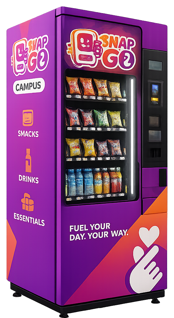 SnapGo Campus vending machine